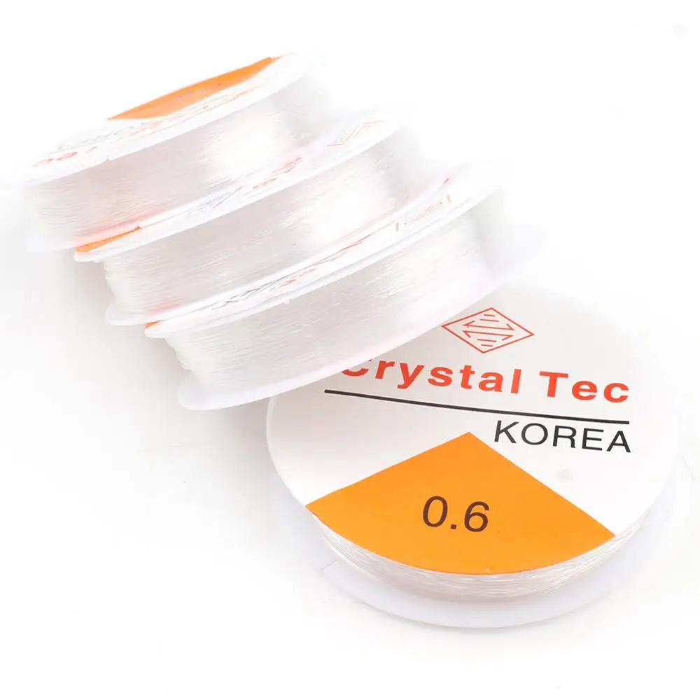 1Roll Plastic Crystal DIY Beading Stretch Cords Elastic Line Jewelry Making Supply Wire String Jewelry Making Thread String
1Roll Plastic Crystal DIY Beading Stretch Cords Elastic Line Jewelry Making Supply Wire String Jewelry Making Thread String