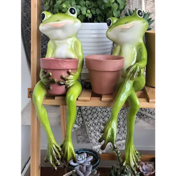 OUTDOOR GARDENING RESIN FROG FLOWERPOT ORNAMENT COURTYARD FIGURINES DECORATION PARK VILLA ANIMAL VASE STATUE CRAFTS DECOR A727
OUTDOOR GARDENING RESIN FROG FLOWERPOT ORNAMENT COURTYARD FIGURINES DECORATION PARK VILLA ANIMAL VASE STATUE CRAFTS DECOR A727