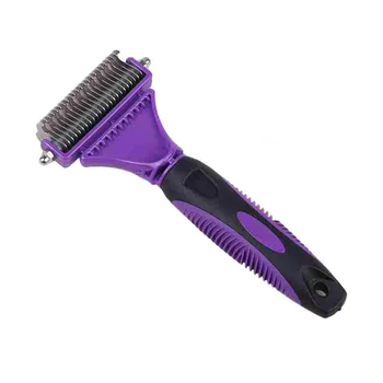 3-in-1 Pet Dog Cat Dematting Groom Deshedding Tool Hair Comb Brush Rake 18.5X9X2.6cm for Dogs ,Cat, Thick, Wiry, curly TB Sale
3-in-1 Pet Dog Cat Dematting Groom Deshedding Tool Hair Comb Brush Rake 18.5X9X2.6cm for Dogs ,Cat, Thick, Wiry, curly TB Sale