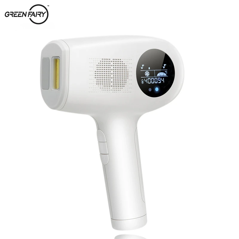 Greenfairy Portable IPL Laser Epilator Safe Painless Anti-scalding Multifunctional Cool Feel Permanent Hair Removal Tool
Greenfairy Portable IPL Laser Epilator Safe Painless Anti-scalding Multifunctional Cool Feel Permanent Hair Removal Tool