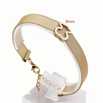 Fashion Bangle Bracelet Jewelry for Women Girls Stainless Steel Bear New Design Gifts Accessories
Fashion Bangle Bracelet Jewelry for Women Girls Stainless Steel Bear New Design Gifts Accessories