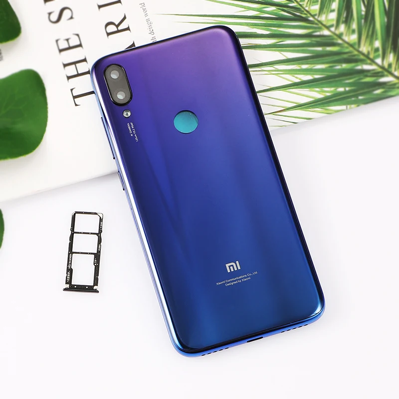 Оригинальный Корпус для Xiaomi Mi Play Пластиковая Задняя крышка на батарейках