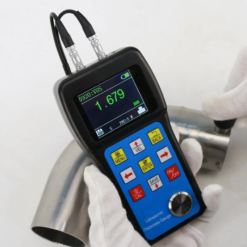 Digital Metal Ultrasonic Thickness Gauge Resolution 0.001mm Professional 0.65~600mm Steel Pipe Plate Glass Thickness Meter
Digital Metal Ultrasonic Thickness Gauge Resolution 0.001mm Professional 0.65~600mm Steel Pipe Plate Glass Thickness Meter