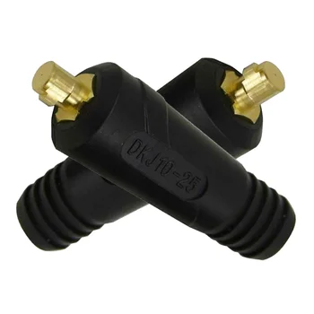 2Pcs Solder Welding Cable Connector TIG Joint Dinse Plug Plasma Cutting Machine DKJ10-25 200Amp Welding Cable Board Connectors
2Pcs Solder Welding Cable Connector TIG Joint Dinse Plug Plasma Cutting Machine DKJ10-25 200Amp Welding Cable Board Connectors