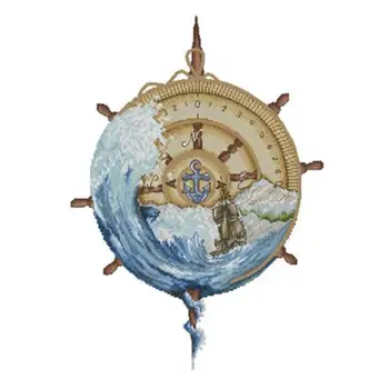 Storm compass patterns Counted Cross Stitch 11CT 14CT 18CT DIY Chinese Cross Stitch Kits Embroidery Needlework Sets
Storm compass patterns Counted Cross Stitch 11CT 14CT 18CT DIY Chinese Cross Stitch Kits Embroidery Needlework Sets