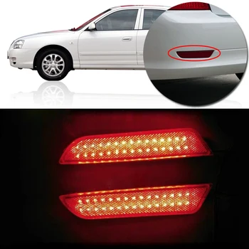 CAPQX 1Pair Rear LED Reflector light For Hyundai Elantra 2007-2010 Bumper Brake Signal light warning light rear fog lamp 
CAPQX 1Pair Rear LED Reflector light For Hyundai Elantra 2007-2010 Bumper Brake Signal light warning light rear fog lamp