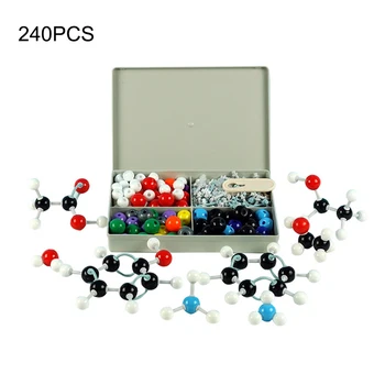 240 Pcs Chemistry Atom Molecular Models Kit Set General Scientific Children Educational Model Set
240 Pcs Chemistry Atom Molecular Models Kit Set General Scientific Children Educational Model Set