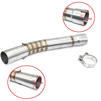 Motocycle 51mm Link Middle Pipe Full System For YAMAHA YZF-R6 R6 1998-2005 Muffler Front Header Pipe
Motocycle 51mm Link Middle Pipe Full System For YAMAHA YZF-R6 R6 1998-2005 Muffler Front Header Pipe