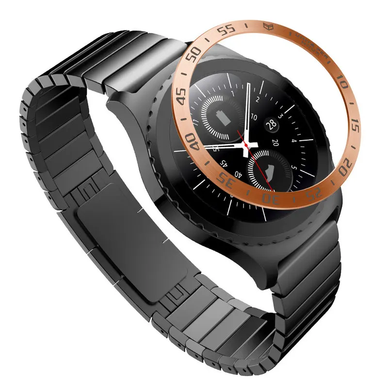 For Samsung Gear S2 SM-R732 Classic Watch Case Sticker Cover Anti-scratch Protection Steel Ring Bezel Smart Watch Accessories
For Samsung Gear S2 SM-R732 Classic Watch Case Sticker Cover Anti-scratch Protection Steel Ring Bezel Smart Watch Accessories