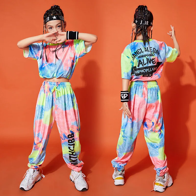 Fashion Jazz Hip-Hop Dance Costume For Girls Kpop Clothes Crop Tops Pants Hip Hop Clothing Kids Stage Performance Wear BL6570
Fashion Jazz Hip-Hop Dance Costume For Girls Kpop Clothes Crop Tops Pants Hip Hop Clothing Kids Stage Performance Wear BL6570