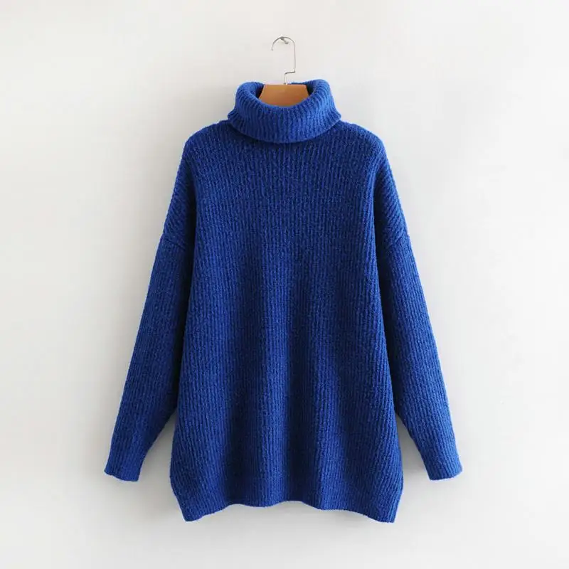 Ladies Pullover High Neck Large Autumn and Winter Fashion 2020 Loose Knit Sweater Women Womens Sweaters Simplee
Ladies Pullover High Neck Large Autumn and Winter Fashion 2020 Loose Knit Sweater Women Womens Sweaters Simplee