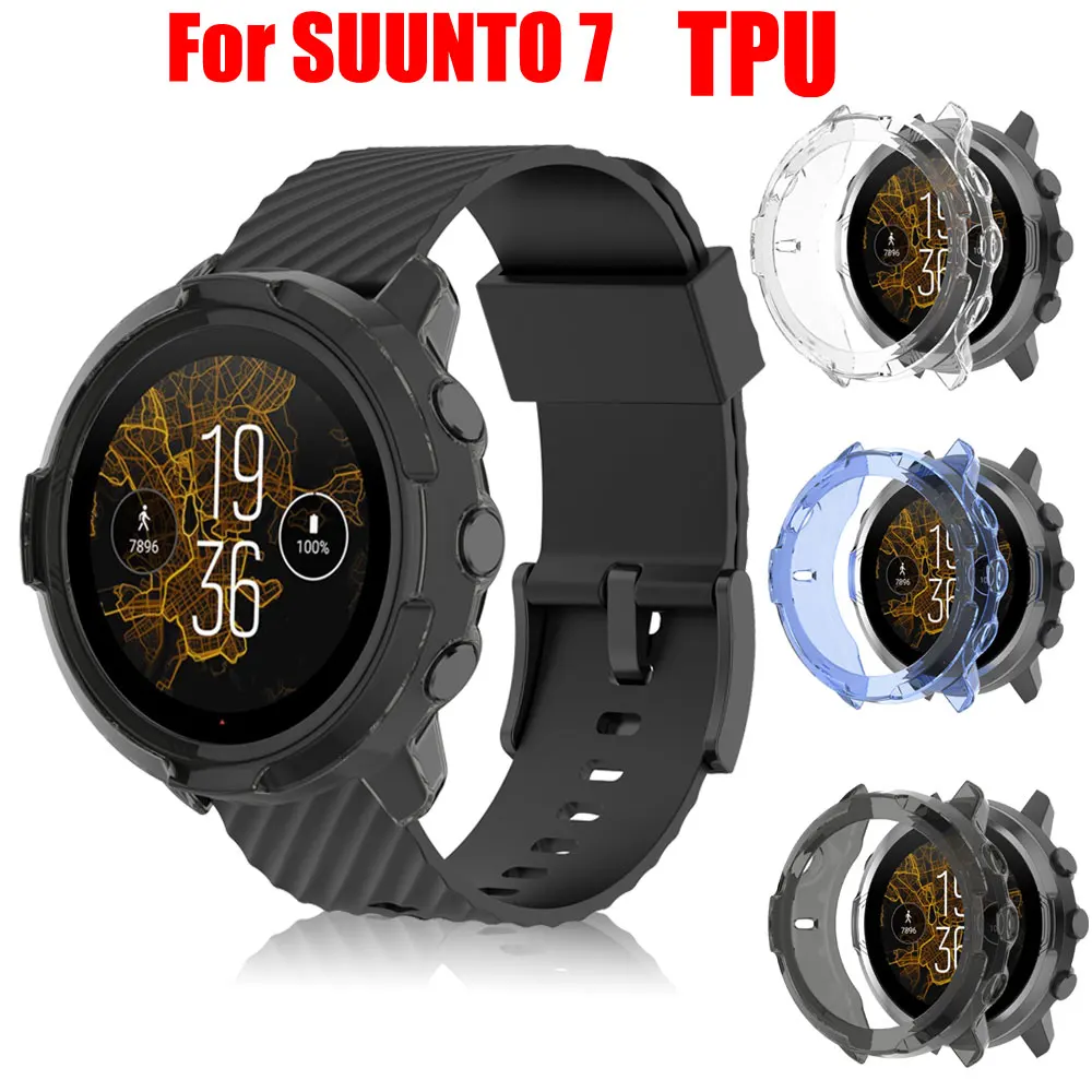 Чехол из ТПУ для Suunto 7, ремешок для Suunto 7, Мягкая универсальная защита для экрана, бампер, мужской и женский браслет, Модный чехол s
Чехол из ТПУ для Suunto 7, ремешок для Suunto 7, Мягкая универсальная защита для экрана, бампер, мужской и женский браслет, Модный чехол s