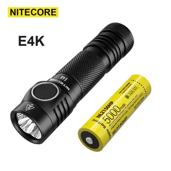 100% Original NITECORE E4K 4400 Lumens 4 x CREE XP-L2 V6 LEDs 21700 Compact EDC Flashlight with 5000mAh Li-ion Battery
100% Original NITECORE E4K 4400 Lumens 4 x CREE XP-L2 V6 LEDs 21700 Compact EDC Flashlight with 5000mAh Li-ion Battery