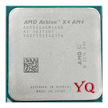 AMD Athlon X4 950 3.5GHz Quad-Core Quad-Thread 28NM 65W CPU Processor YD950XAGM44AB Socket AM4 AMD Athlon X4 950 3.5GHz Quad-Core Quad-Thread 28NM 65W CPU Processor YD950XAGM44AB Socket AM4