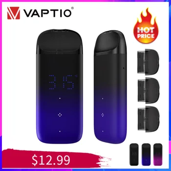 Electronic Cigarette Vaptio REAL KIT Vape 1.5ml Pod System Vapor Built in 500mAh LED Touch Control 0.8OHM Porous Cotton Flavor
Electronic Cigarette Vaptio REAL KIT Vape 1.5ml Pod System Vapor Built in 500mAh LED Touch Control 0.8OHM Porous Cotton Flavor