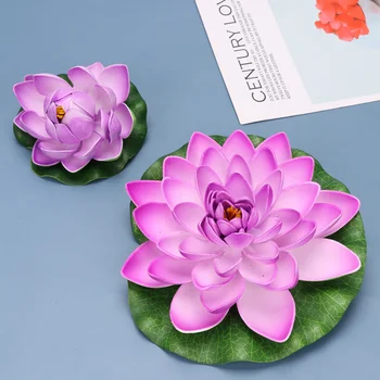 6PCS Artificial Lifelike Lotus Lilies Simulation Plastic Pond Plants Home Decoration - 4PCS Size L and 2PCS Size M (Violet)
6PCS Artificial Lifelike Lotus Lilies Simulation Plastic Pond Plants Home Decoration - 4PCS Size L and 2PCS Size M (Violet)