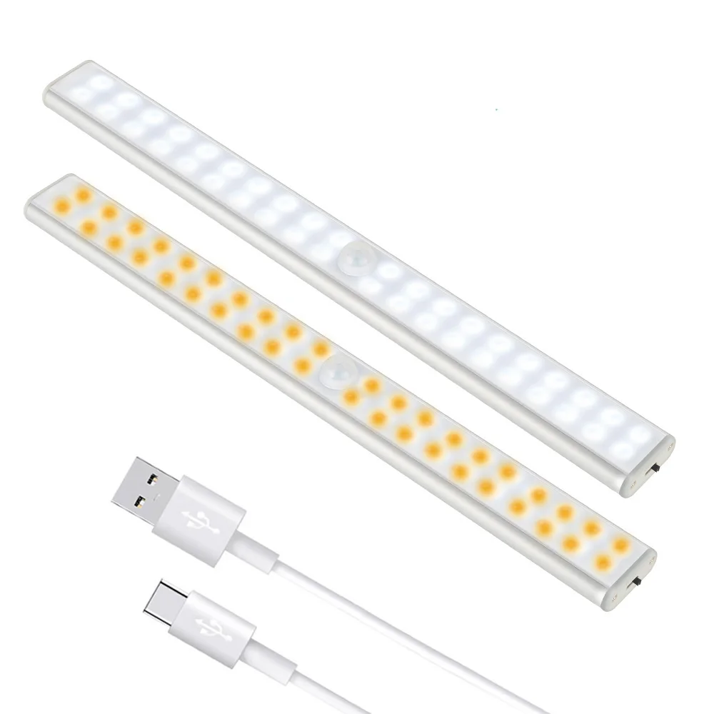 Cabinet Light 24/40/60leds Bed Lamp LED Closet Light PIR Motion Sensor USB Charge Under Cabinet Night Light For Stair Kitchen
Cabinet Light 24/40/60leds Bed Lamp LED Closet Light PIR Motion Sensor USB Charge Under Cabinet Night Light For Stair Kitchen