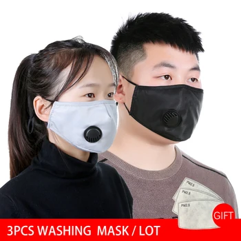 3PCS/20FILTERS Fashion Face Dust Mask Valve Anti Pollution Haze Breathing Mask Pm2.5 Dust Filter Protective Mouth Washing Maska
3PCS/20FILTERS Fashion Face Dust Mask Valve Anti Pollution Haze Breathing Mask Pm2.5 Dust Filter Protective Mouth Washing Maska