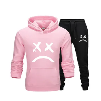 2020 New Two Pieces Set Fashion Hooded Sweatshirts Sportswear Men Tracksuit Hoodie Autumn Brand Clothes Hoodies+Pants men sets 
2020 New Two Pieces Set Fashion Hooded Sweatshirts Sportswear Men Tracksuit Hoodie Autumn Brand Clothes Hoodies+Pants men sets