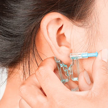 Painless Disposable Healthy Asepsis Ear Piercing Gun Pierce Tool Blue Kit No Infection No Inflammation Ear Piercing Gun Tool
Painless Disposable Healthy Asepsis Ear Piercing Gun Pierce Tool Blue Kit No Infection No Inflammation Ear Piercing Gun Tool