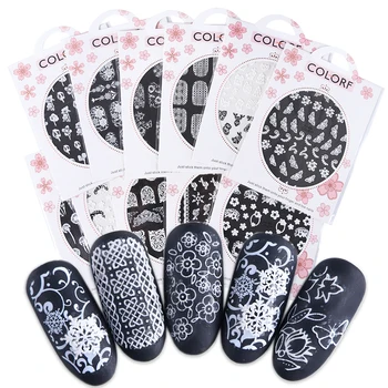 3D Embossed Nail Sticker White Flowers Decals DIY Adhesive Lace Slider Nail Art Engraved Sticker Manicure Decoration LAEA011-024
3D Embossed Nail Sticker White Flowers Decals DIY Adhesive Lace Slider Nail Art Engraved Sticker Manicure Decoration LAEA011-024