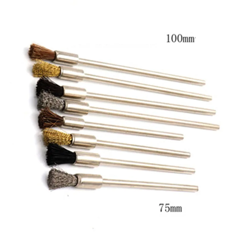 3mm Shank Lengthened Polishing Brush Nylon Copper-plated Horsehair Stainless Steel Wire Pen Shaped Cleaning DIY Accessories
3mm Shank Lengthened Polishing Brush Nylon Copper-plated Horsehair Stainless Steel Wire Pen Shaped Cleaning DIY Accessories