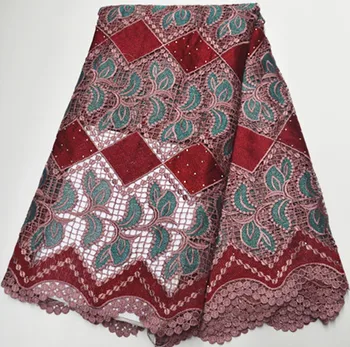 African cord lace fabric latest african laces 2019 high quality guipure lace 5yards nigerian lace fabrics for wedding PS-Q292
African cord lace fabric latest african laces 2019 high quality guipure lace 5yards nigerian lace fabrics for wedding PS-Q292