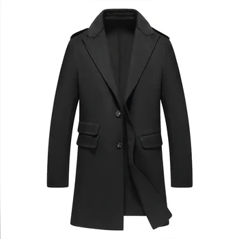 Brand Men Wool Coats Autumn Winter New Solid Color High Quality Men's Wool Coats Luxurious Wool Coat Male
Brand Men Wool Coats Autumn Winter New Solid Color High Quality Men's Wool Coats Luxurious Wool Coat Male