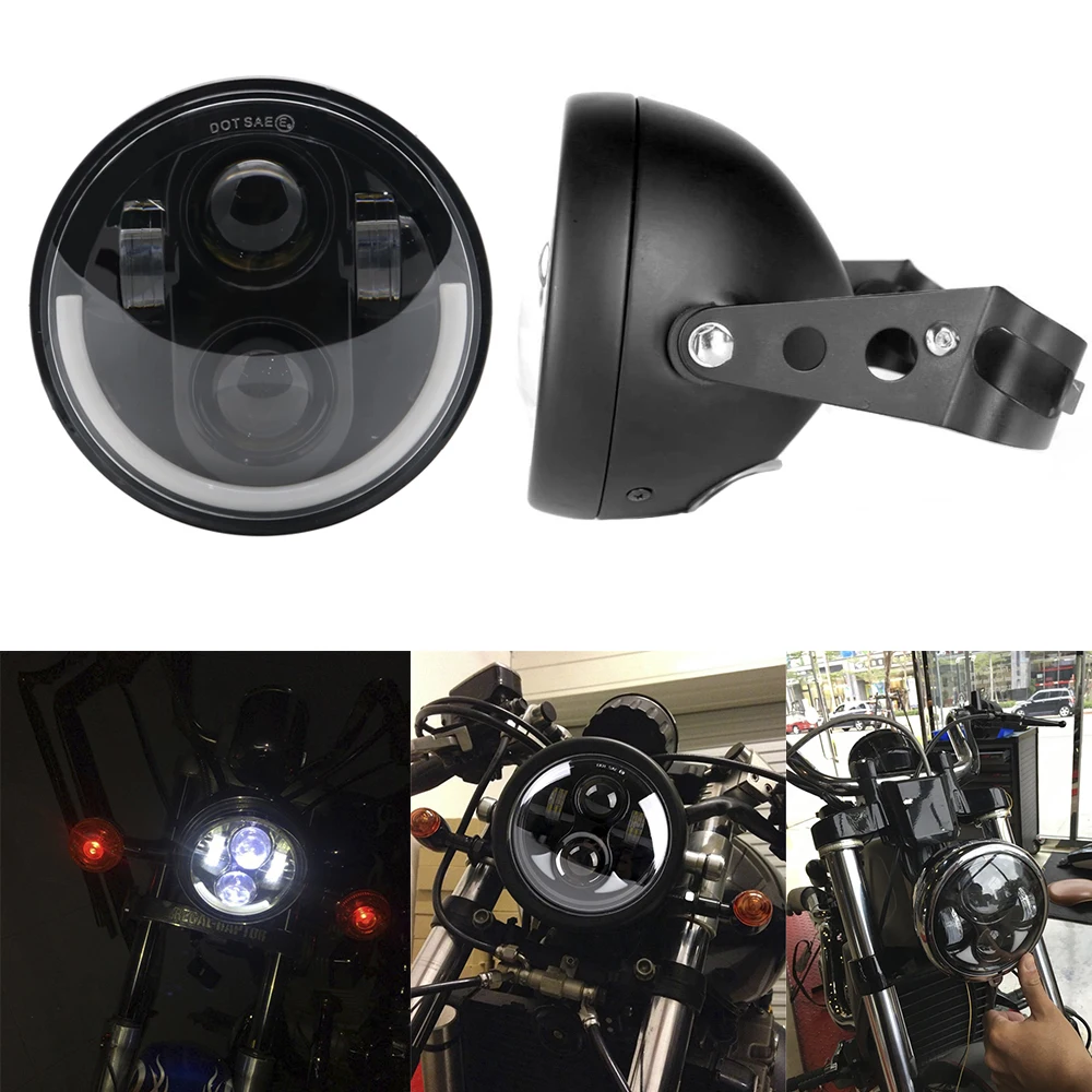 5.75'' led Projector headlights Driving lights 5.75 inch Housing bucket DRL Amber Turn Signal Lights Motorcycle Headlamp
5.75'' led Projector headlights Driving lights 5.75 inch Housing bucket DRL Amber Turn Signal Lights Motorcycle Headlamp