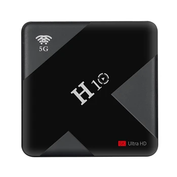 New H10 Android 9.0 Smart Tv Box Allwinner H6 Quad Core 6K Set Top Box Dual Wifi 2.4G/5G Usb3.0 Wifi Media Player (Us Plug)
New H10 Android 9.0 Smart Tv Box Allwinner H6 Quad Core 6K Set Top Box Dual Wifi 2.4G/5G Usb3.0 Wifi Media Player (Us Plug)