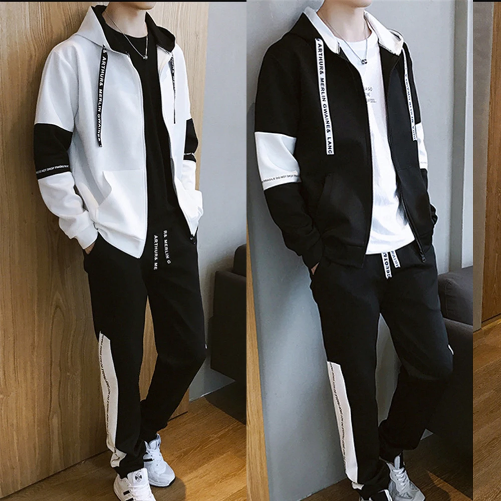 Spring Autumn 2 Pieces Jogging Set Man Print Hoodie+Pants Casual Streetwear Men's Outfit Clothing Tracksuit Plain Suit Male
Spring Autumn 2 Pieces Jogging Set Man Print Hoodie+Pants Casual Streetwear Men's Outfit Clothing Tracksuit Plain Suit Male