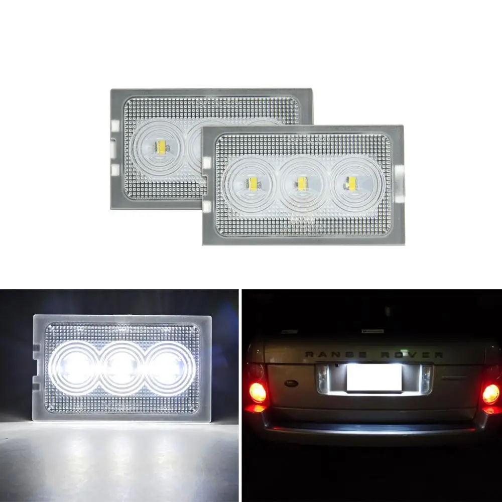 LED License Plate Light For Ranger Rover Sport 2005-2013. Discover LR3 LR4 & 06-14 Freelander 2 LR2
LED License Plate Light For Ranger Rover Sport 2005-2013. Discover LR3 LR4 & 06-14 Freelander 2 LR2