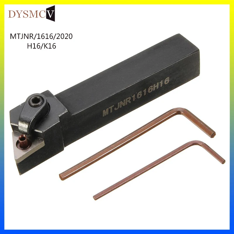 1 piece MTJNR2020K16 MTJNR1616H16 turning tool holder 125mm 93 degrees Goal TNMG160408 carbide inserts l lathe cutting tool set