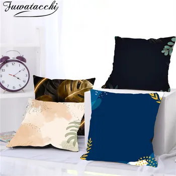 Fuwatacchi 4pcs/lot Green Leaves Cushion Cover For Home Decorative Flower Square Pillowcase Bedroom Sofa Soft Throw Pillow Cover
Fuwatacchi 4pcs/lot Green Leaves Cushion Cover For Home Decorative Flower Square Pillowcase Bedroom Sofa Soft Throw Pillow Cover