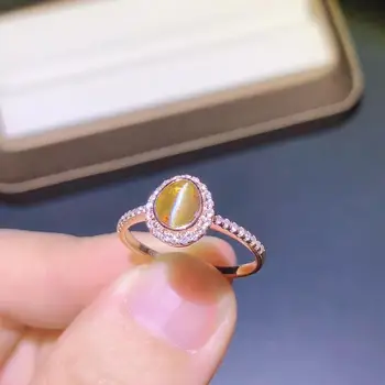 100% Real 18k Rose Gold Natural And Real Chrysoberyl ring Natural and real Chrysoberyl Fine jewelry
100% Real 18k Rose Gold Natural And Real Chrysoberyl ring Natural and real Chrysoberyl Fine jewelry