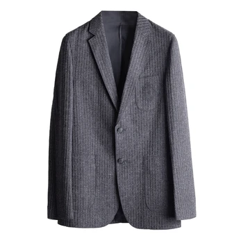 Handsome Single Men Blazer Casual Business Black Winter Blazers Men Suits Striped Erkek Blazer Ceket Mens Casual Suit YY50MB 
Handsome Single Men Blazer Casual Business Black Winter Blazers Men Suits Striped Erkek Blazer Ceket Mens Casual Suit YY50MB