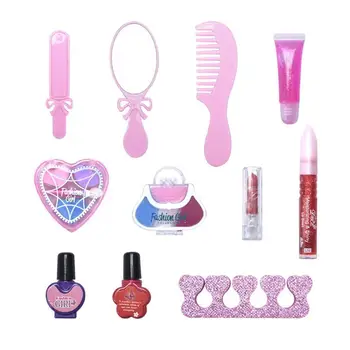 Girls Make Up Toy Set Pretend Play Beauty Princess Pink Makeup Safety Non-toxic Kit Toys for Girls Dressing Cosmetic Travel Bag
Girls Make Up Toy Set Pretend Play Beauty Princess Pink Makeup Safety Non-toxic Kit Toys for Girls Dressing Cosmetic Travel Bag