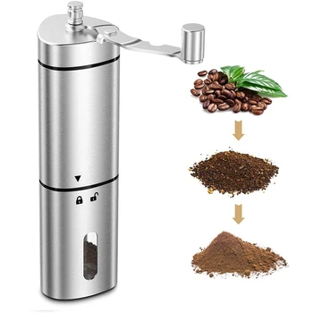Coffee Grinder Mini Stainless Steel Hand Manual Handmade Coffee Bean Burr Grinders Mill Kitchen Tool Grinders
Coffee Grinder Mini Stainless Steel Hand Manual Handmade Coffee Bean Burr Grinders Mill Kitchen Tool Grinders