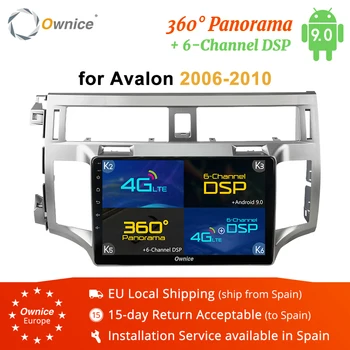 Ownice Android 9.0 Car radio multimedia Palyer For TOYOTA AVALON 2006 2007 2008 2009 2010 GPS Navi 4G 360 Panorama DSP SPDIF
Ownice Android 9.0 Car radio multimedia Palyer For TOYOTA AVALON 2006 2007 2008 2009 2010 GPS Navi 4G 360 Panorama DSP SPDIF