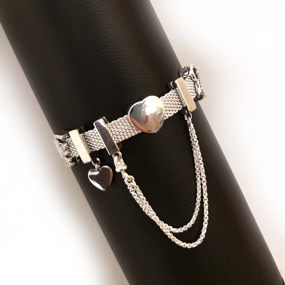 S925 silver bracelet with charms DIY beads Bracelet Fit luxury original charms Women Bracelet Jewelry gifts for women 
S925 silver bracelet with charms DIY beads Bracelet Fit luxury original charms Women Bracelet Jewelry gifts for women