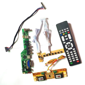 For LM190WX1-TLG1/TLG2 LCD panel monitor T.V53 drive card board keyboard+Remote+Inverter HDMI VGA USB AV RF LVDS 4CCFL 30Pin Kit
For LM190WX1-TLG1/TLG2 LCD panel monitor T.V53 drive card board keyboard+Remote+Inverter HDMI VGA USB AV RF LVDS 4CCFL 30Pin Kit