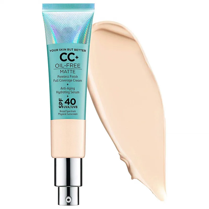 Face Concealer It Cosmetics Matte Oil-Control Cream Makeup Base Full Cover Dark Circle Eyes SPF 40 Brighten Skin CC+ Cream
Face Concealer It Cosmetics Matte Oil-Control Cream Makeup Base Full Cover Dark Circle Eyes SPF 40 Brighten Skin CC+ Cream