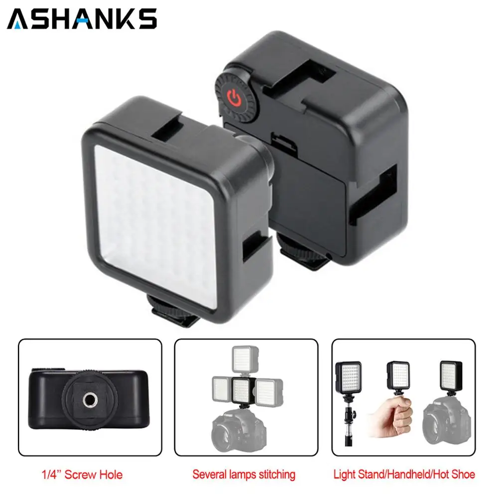 Mini LED Video Light Camera Photo Studio Lighting Bulb Hot Shoe Lamp for Mobile Phone Gopro Canon Nikon DSLR Wedding Photography
Mini LED Video Light Camera Photo Studio Lighting Bulb Hot Shoe Lamp for Mobile Phone Gopro Canon Nikon DSLR Wedding Photography