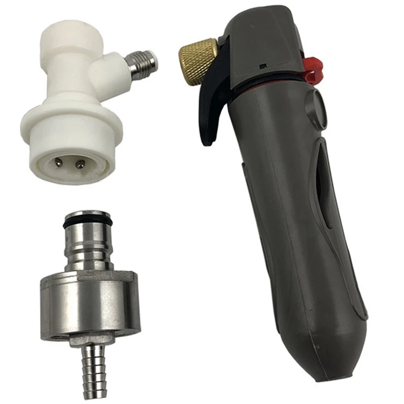 ABSS-Bar Accessories Carbonation Cap with 5/16 inch Barb Co2 Keg Charger Kit with Ball Lock Disconnect Beer Brewing Soda Drink
ABSS-Bar Accessories Carbonation Cap with 5/16 inch Barb Co2 Keg Charger Kit with Ball Lock Disconnect Beer Brewing Soda Drink