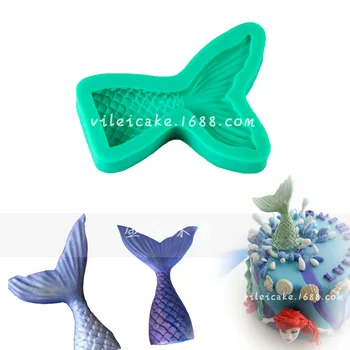 Small Number Mermaid Tail Fondant Cake Mould DIY Chocolate Mold Silica Gel Liquid Drying Kitchen Baking Tool
Small Number Mermaid Tail Fondant Cake Mould DIY Chocolate Mold Silica Gel Liquid Drying Kitchen Baking Tool