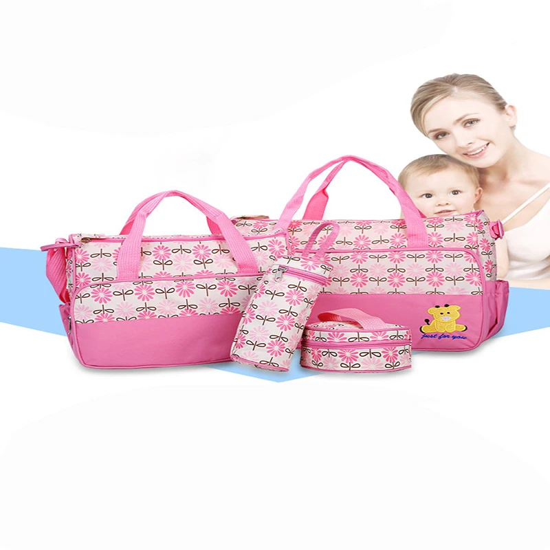 Diaper Bags Five-piece Backpack Multi-functional Bag Set To Be Produced Large-capacity Mother Travel Stroller for Mom Wet Bag
Diaper Bags Five-piece Backpack Multi-functional Bag Set To Be Produced Large-capacity Mother Travel Stroller for Mom Wet Bag