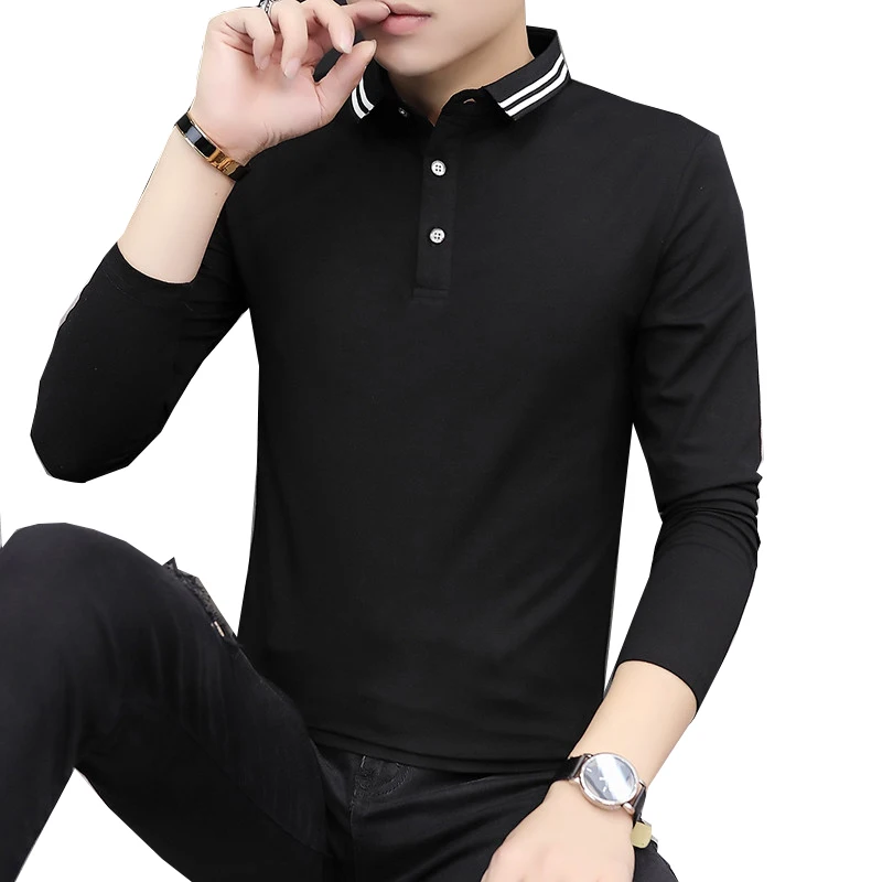 BROWON Brand Clothing Solid Color Breathable Classic Men's TShirt T-Shirt Men Cotton Long Sleeve Men T-Shirt
BROWON Brand Clothing Solid Color Breathable Classic Men's TShirt T-Shirt Men Cotton Long Sleeve Men T-Shirt