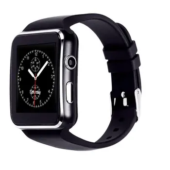 X6 Smart Watch Passometer Sleep monitor Positioning with Camera SIM Card Whatsapp Facebook Application for Android Men Watches
X6 Smart Watch Passometer Sleep monitor Positioning with Camera SIM Card Whatsapp Facebook Application for Android Men Watches