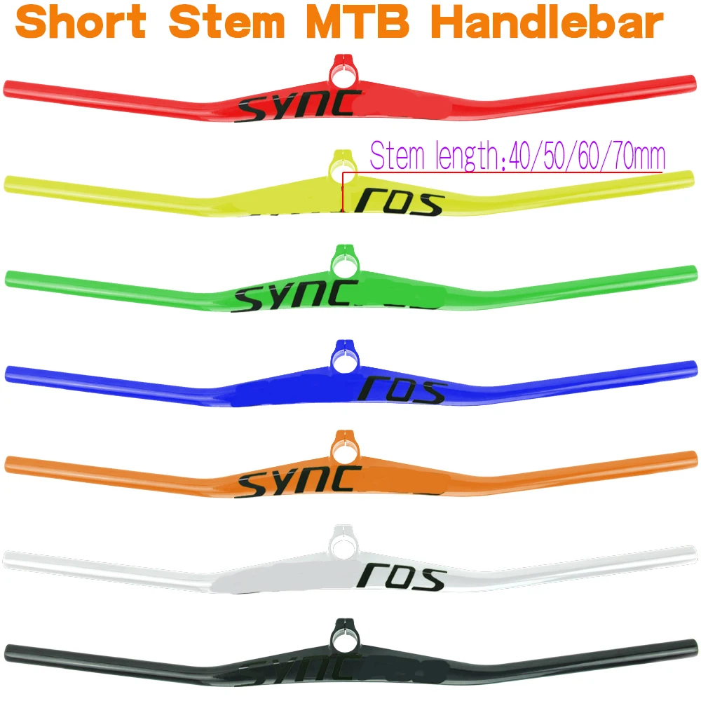 syn Colorful Custom Champion Short Stem MTB Bicycle Handlebar 6 degree One-shaped Integrated Handlebar With Stem 40/50/60/70mm
syn Colorful Custom Champion Short Stem MTB Bicycle Handlebar 6 degree One-shaped Integrated Handlebar With Stem 40/50/60/70mm
