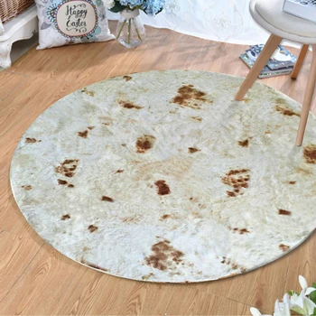 Simulation tortilla round blanket home blanket children's blanket double thickening152cm / 122cm (59.84in / 48in)
Simulation tortilla round blanket home blanket children's blanket double thickening152cm / 122cm (59.84in / 48in)